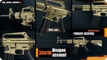 Gold Camo Weapons Accounts